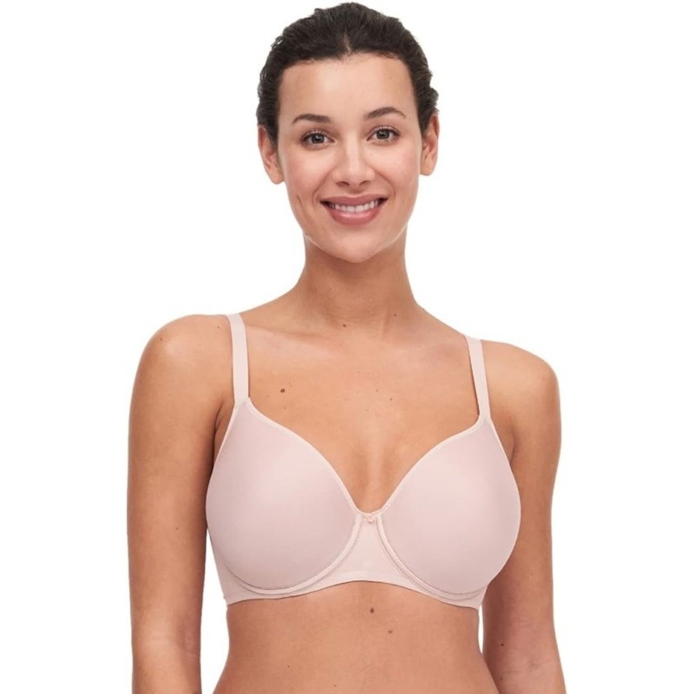 NWTD Chantelle 34DD Comfort Chic Full Coverage Underwire Bra 18j6 Pink 120198